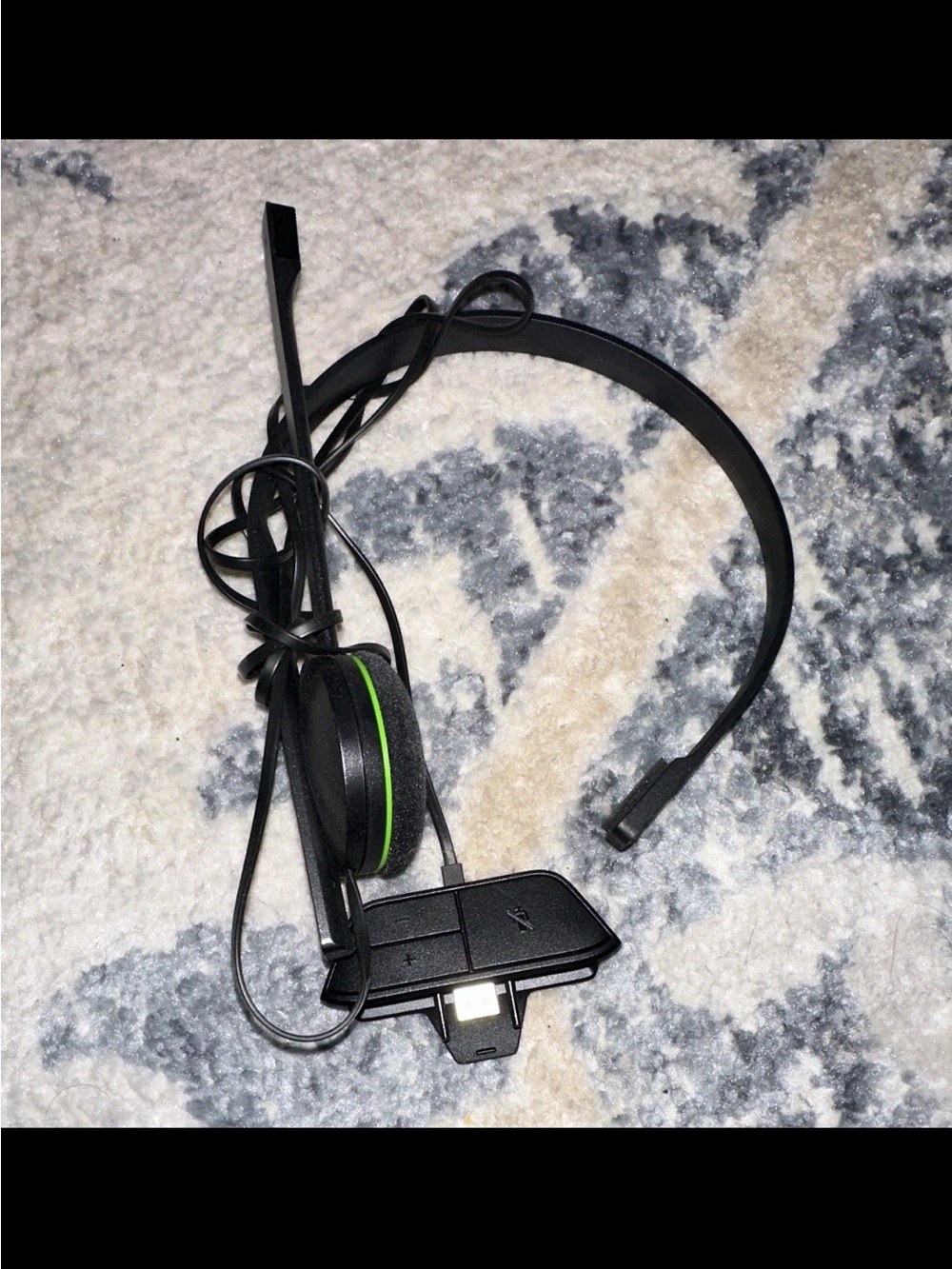 Microsoft XBOX 360 Wired Chat Headset Boom Mic